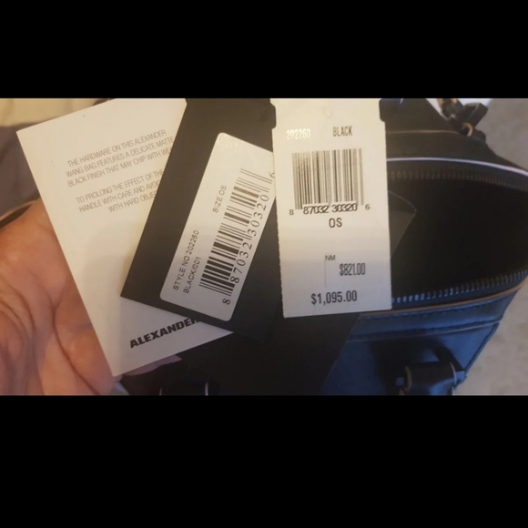 Alexander Wang Medium Emile Tote in 3d Mesh Black with Matte Black Hardware - Picture 8 of 9